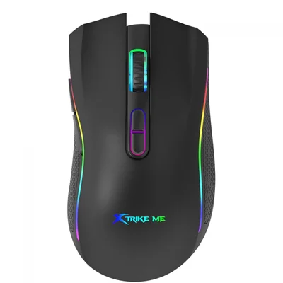 Mouse Gamer Xtrike Me Gm-314, RGB, 7200 Dpi, 7 Botões, Preto