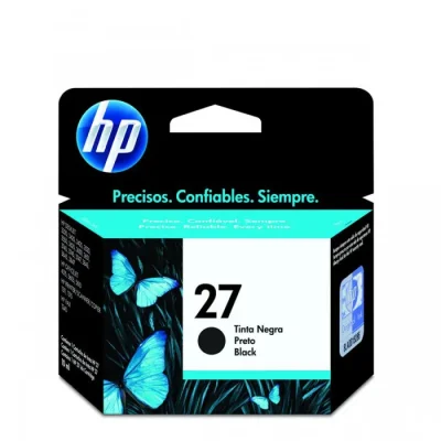 Cartucho Hp 27 C8727ab C8727al Preto