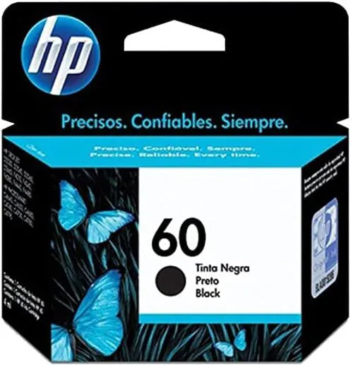 Cartucho Hp 60 Cc640wb Preto