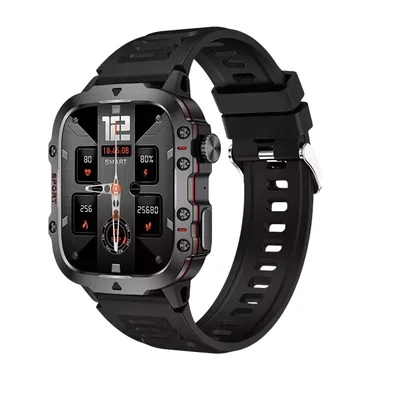 Smartwatch Masculino Lige 3atm Bluetooth Call Smartwatch Militar Preto.
