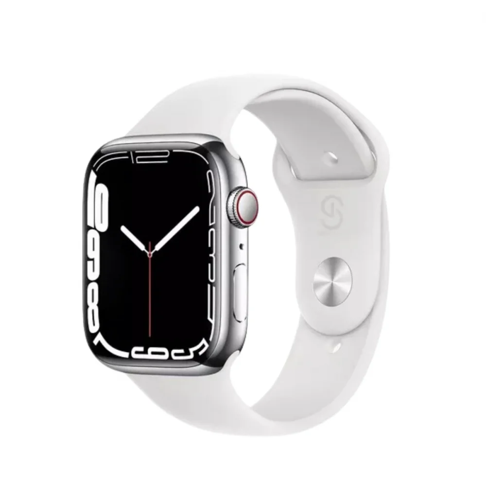 Imagem 1 de 5 do produto Smartwatch Relógio Inteligente 45mm Altomex Gl09 - Sms, Liga Cor:branco