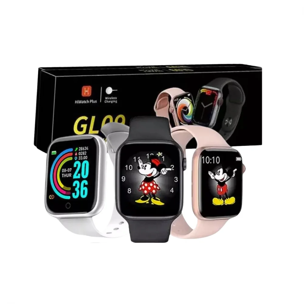 Imagem 5 de 5 do produto Smartwatch Relógio Inteligente 45mm Altomex Gl09 - Sms, Liga Cor:branco