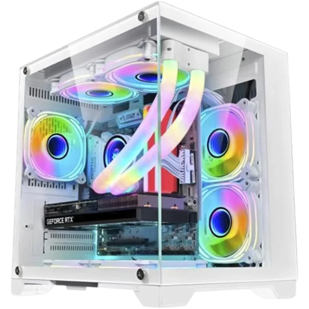 Gabinete Gamer Branco Micro W305 - Kmex