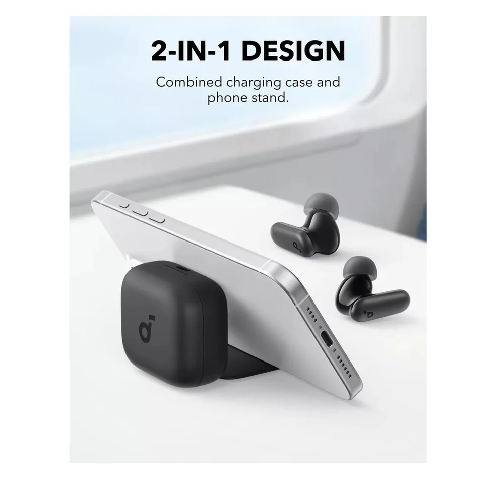 Imagem 4 de 5 do produto Fone De Ouvido Anker Soundcore P30i Tws Bluetooth Anc Cancelamento De Ruído Ativo Ip54 Cor Preto