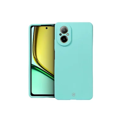 Capa Para Realme C67 - Silicon Veloz - Verde Água - Gshield