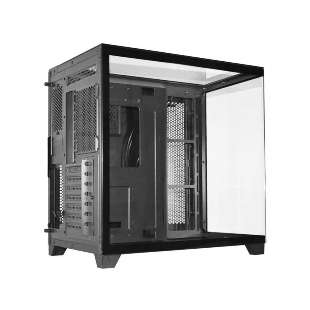 Imagem 3 de 5 do produto Gabinete Gamer K-mex Aquario Cg-04j1 Tiger Shark Atx Preto Sem Cooler