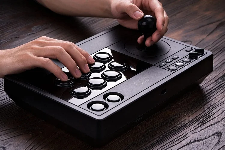Imagem 5 de 5 do produto Controle 8bitdo Arcade Stick - 2.4ghz, Bluetooth, Usb-c - Para XBOX PC - Joystick E Gamepad - Preto