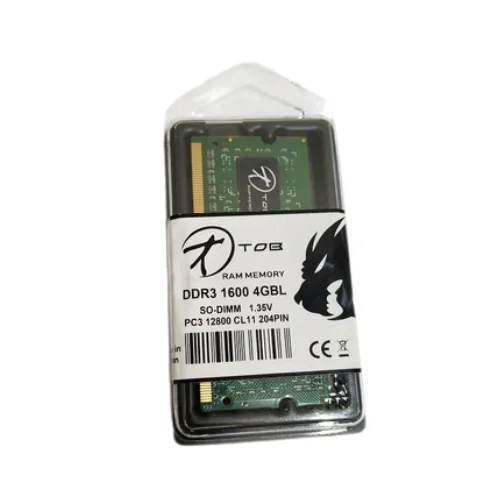 Memória Notebook Tob 4gb 1600mhz Ddr3 TobDDR3l/1600-4gb