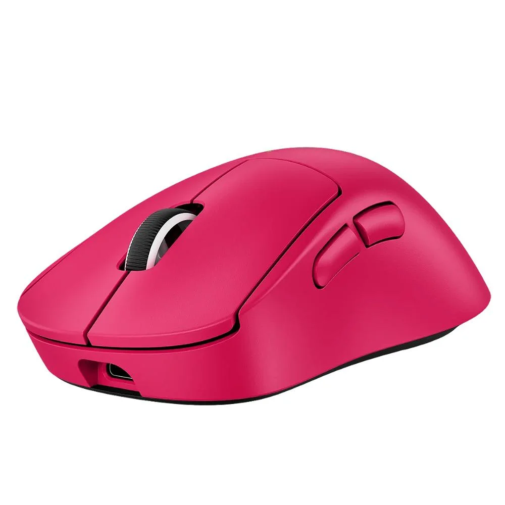 Imagem 2 de 5 do produto Mouse Gamer Sem Fio Logitech Pro X Superlight 2 Dex Rosa - 910-007372
