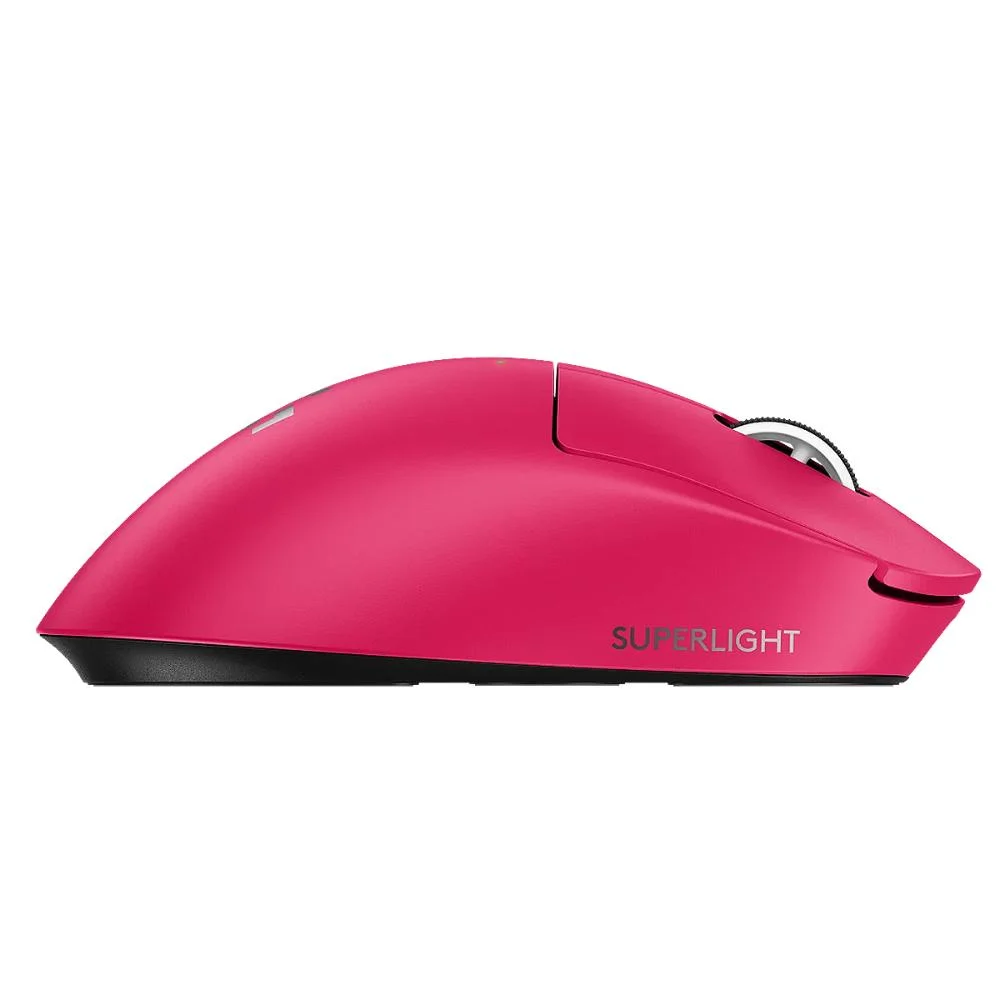 Imagem 5 de 5 do produto Mouse Gamer Sem Fio Logitech Pro X Superlight 2 Dex Rosa - 910-007372