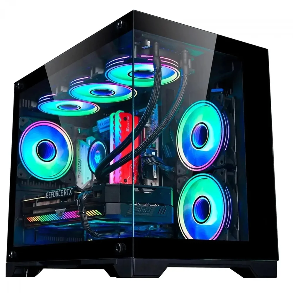 PC Gamer Balão.info Amd Ryzen 5 5500, Geforce RTX 3060 12gb, Memória 16gb Ddr4, SSD 480GB