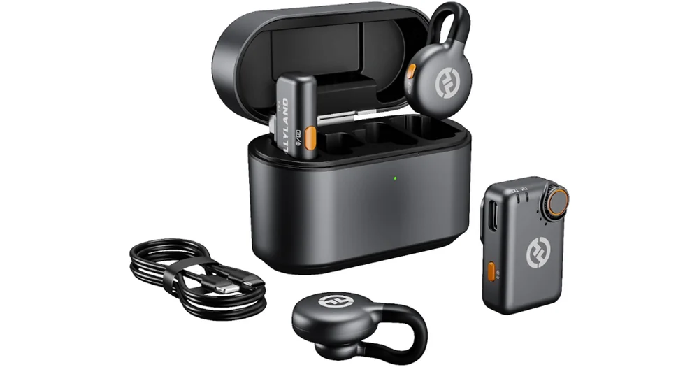 Hollyland Lark M2S USB Type-C バージョン KaBuM Aperte o K e evolua em Tecnologia e Games