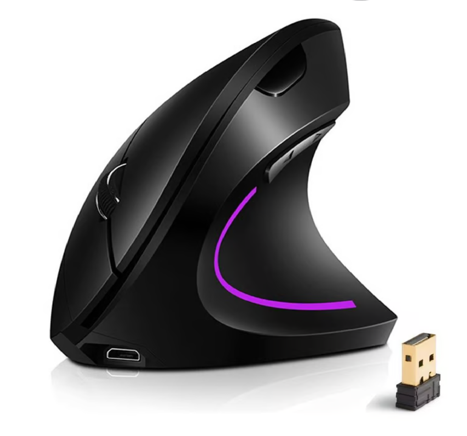 Mouse Ergonômico Sem Fio Kp -mu025