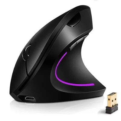 Mouse Ergonômico Sem Fio Kp -mu025