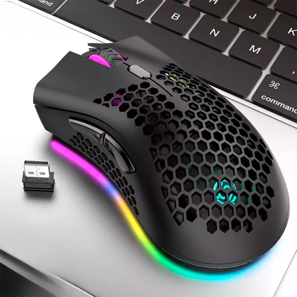 Imagem 2 de 5 do produto Mouse Gamer Anúbis 12800 Dpi 7 Botões LED RGB Knup - Kp-mu015