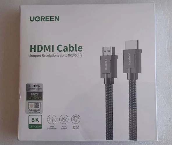 Imagem 5 de 5 do produto Cabo HDMI 2.1 8k 60hz 4k 120hz 5 Metros Hdr Dinamico Ugreen