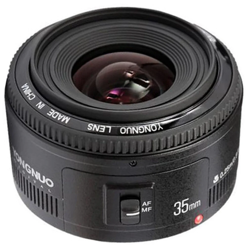 Lente Yongnuo Yn 35mm F/2 Para Canon Ef Lente Yongnuo Yn 35mm F/2 Para Canon Ef