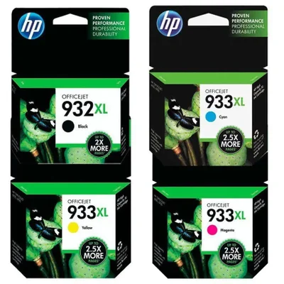 Cartucho Hp 932xl 933xl Kit 4 Cores