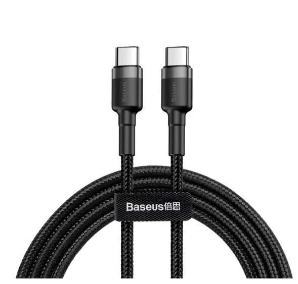 Cabo USB‑C 60W Reforçado 2m