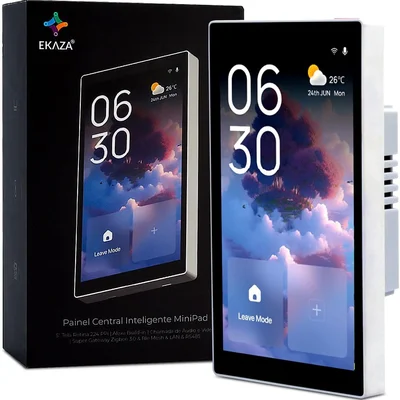 Painel Central Inteligente Wi-fi  Hub Zigbee Alexa Integrada