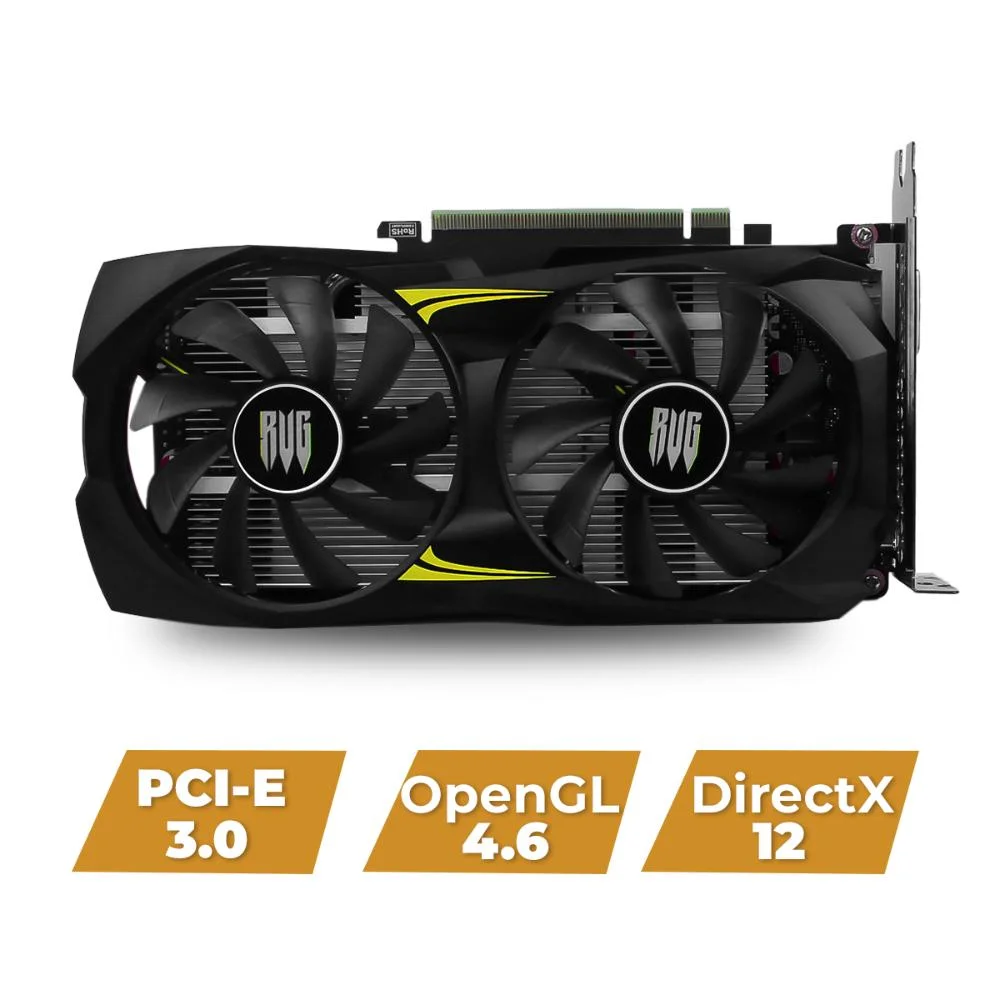 Placa De Vídeo Gamer Nvidia Geforce Gtx1660s, Gddr6 6gb, Clock 1.530 Mhz, PCi Express 3.0 X16, Compatível Opengl, HDMI Dvi-d Dp, Upgrade PC 5