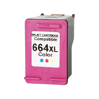 Cartucho De Tinta Compatível Hp 664xl Color Ollix 12ml