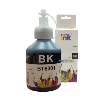 Tinta Compatível Brother Preto Bk Com Caixa | Bt6001 | Bt5001 | Dcp-t500w | Dcp-t700w