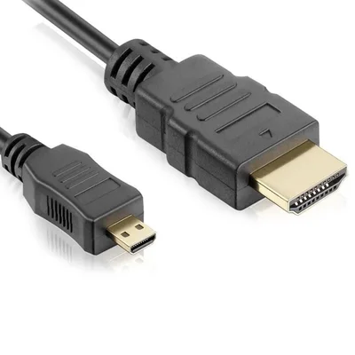 Cabo Micro HDMI Macho X HDMI 2.0 4k Macho 3 Metros