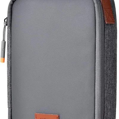 Bolsa Organizadora Cabos E Periféricos Wiwu Tech Pouch Cinza.