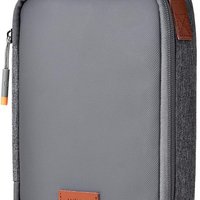 Bolsa organizadora de viagem wiwu minimal tech pouch cinzaideal para organizar, armazenar e transportar seus eletrônicos, cabos e acessórios de forma 