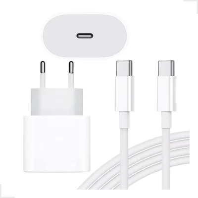 Carregador Turbo 35w + Cabo Tipo-c Para Iphone 15 16 Android.