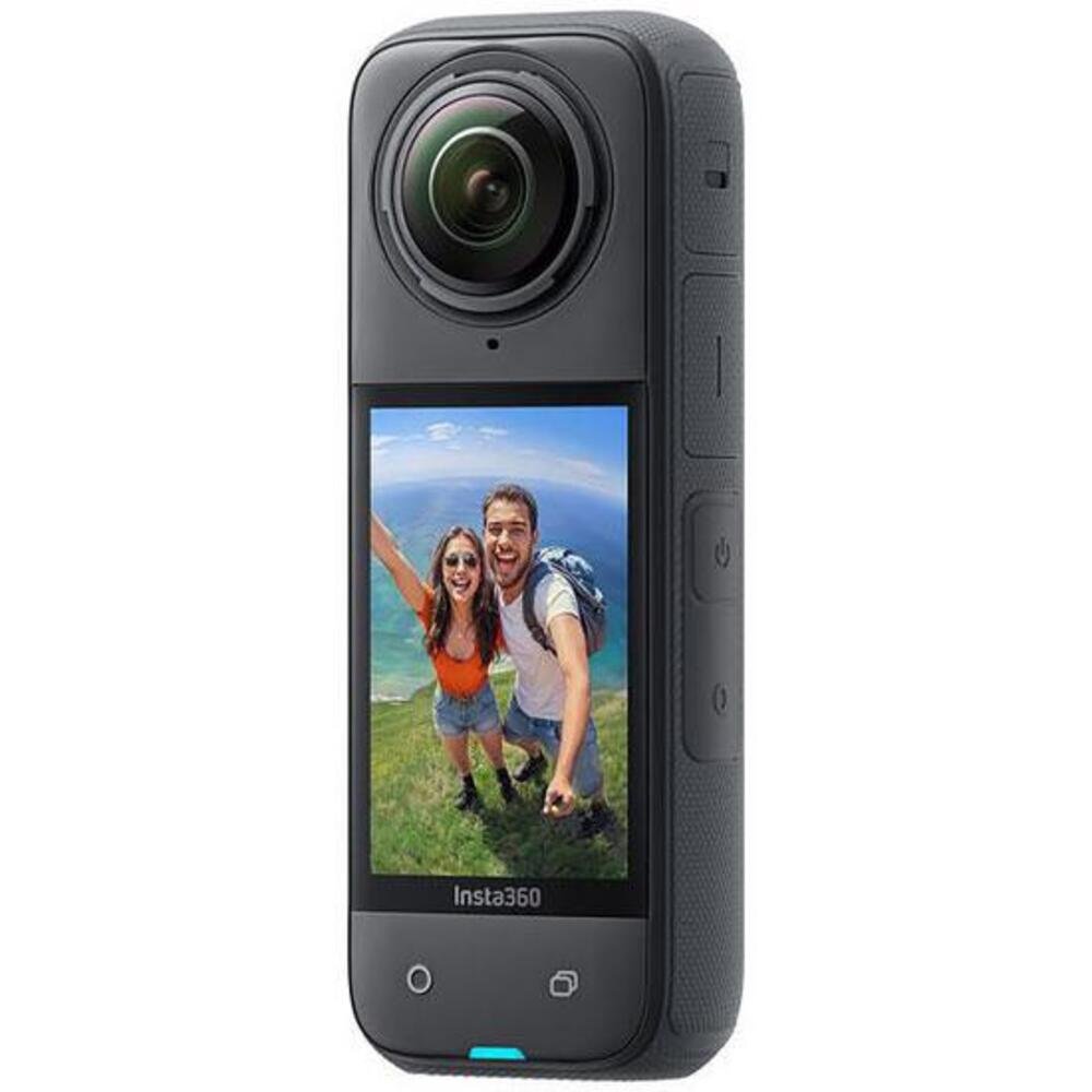 Câmera De Ação Insta360 X4 - 8k - 72mp - 8k - A Prova Agua - Preto