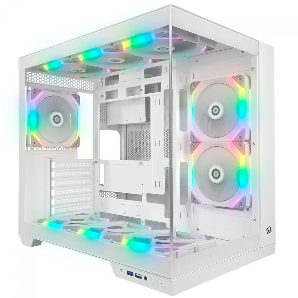 PC Gamer Aquário Intel Core i5 12400f, B760m Ddr5, RTX 5060 Ti, 32gb Ddr5, Nvme 2TB, W11 - view 2