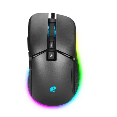 Mouse Gamer RGB 7200dpi 7 Botões Usb Emw130 Emanchines