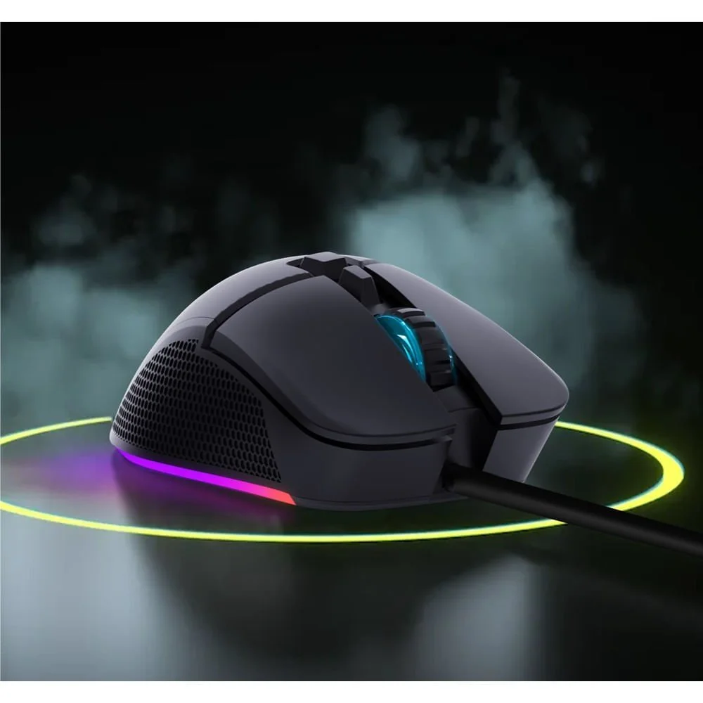 Imagem 4 de 5 do produto Mouse Gamer RGB 7200dpi 7 Botões Usb Emw130 Emanchines