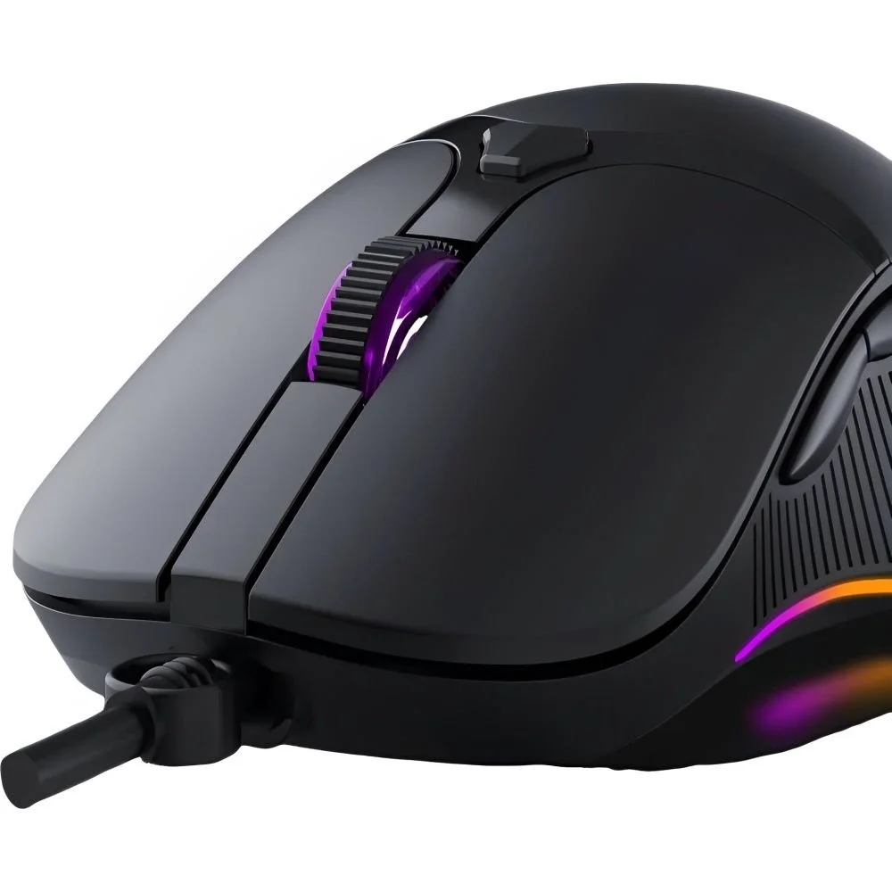Imagem 5 de 5 do produto Mouse Gamer RGB 3200dpi 6 Botões Usb Emw214 Emanchines