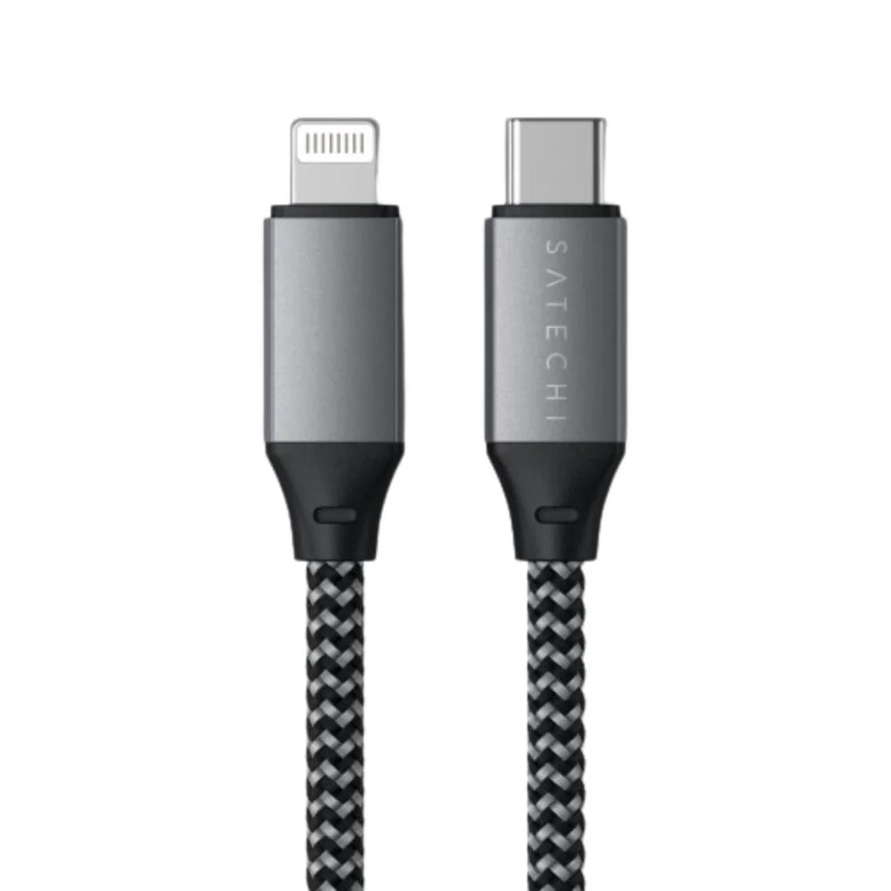 Imagem 2 de 5 do produto Cabo Usb-c Lightning 25cm Satechi Macbook Iphone