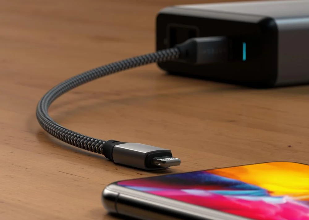 Imagem 4 de 5 do produto Cabo Usb-c Lightning 25cm Satechi Macbook Iphone