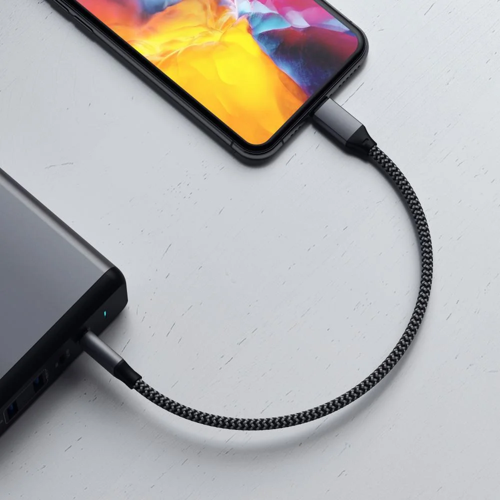 Imagem 5 de 5 do produto Cabo Usb-c Lightning 25cm Satechi Macbook Iphone