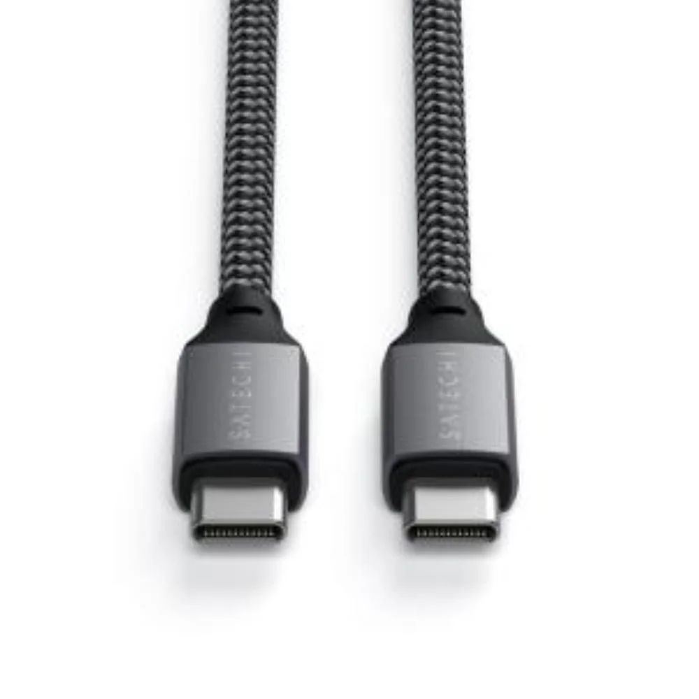 Imagem 3 de 4 do produto Cabo Satechi Usb-c Para Usb-c 100w 480mbps 2 Metros