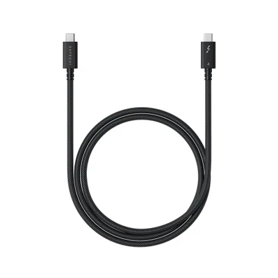 Cabo Satechi Usb-c Para Usb-c Thunderbolt 4 Pro 1m Preto