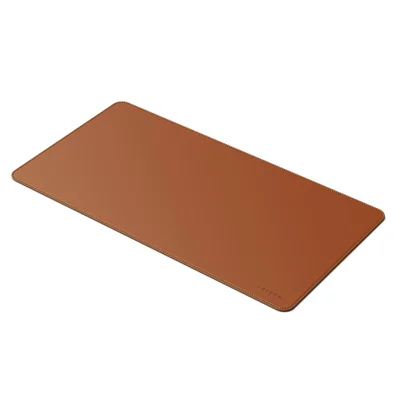 Deskpad Em Couro Ecologico Marrom