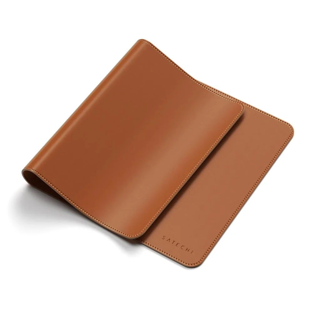Imagem 2 de 5 do produto Deskpad Em Couro Ecologico Marrom
