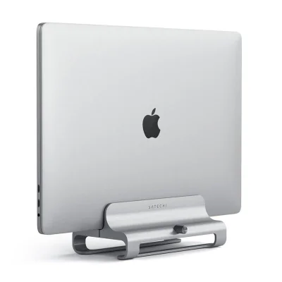 Suporte Alumínio Satechi Vertical P/ Notebook Prata