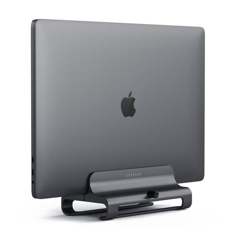 Suporte Alumínio Satechi Vertical P/ Notebook Space Gray