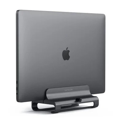 Suporte Alumínio Satechi Vertical P/ Notebook Space Gray