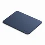 Mousepad De Couro Ecologico Azul