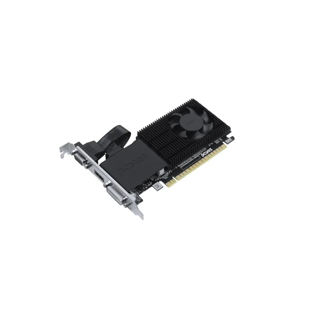 Imagem 3 de 5 do produto Placa De Vídeo PCyes Nvidia Geforce Gt 710 2gb Ddr3 64 Bits Low Profile - Ppet7102gblp