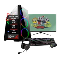 PC Gamer Completo Intel  I7 10ª RTX3050 16gb SSD 960gb