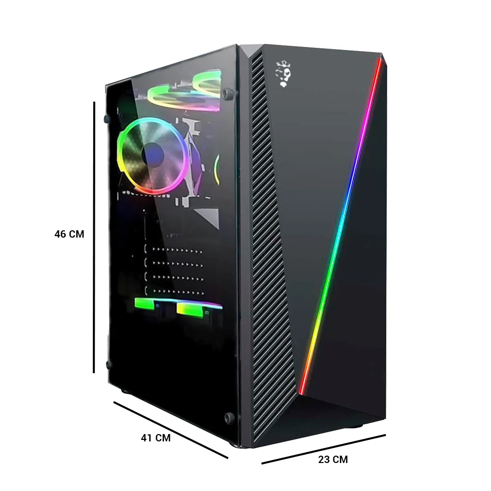 PC Gamer Completo I3 9° Ram 16gb Rx580 SSD 240 Hd 1TB 21" - view 5